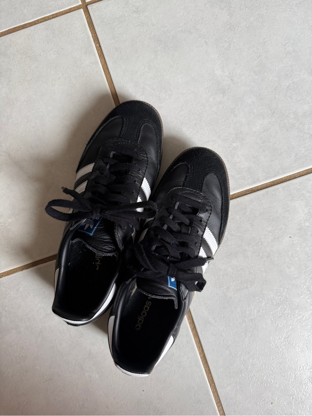 adidas Sambas - Black and White Sneakers